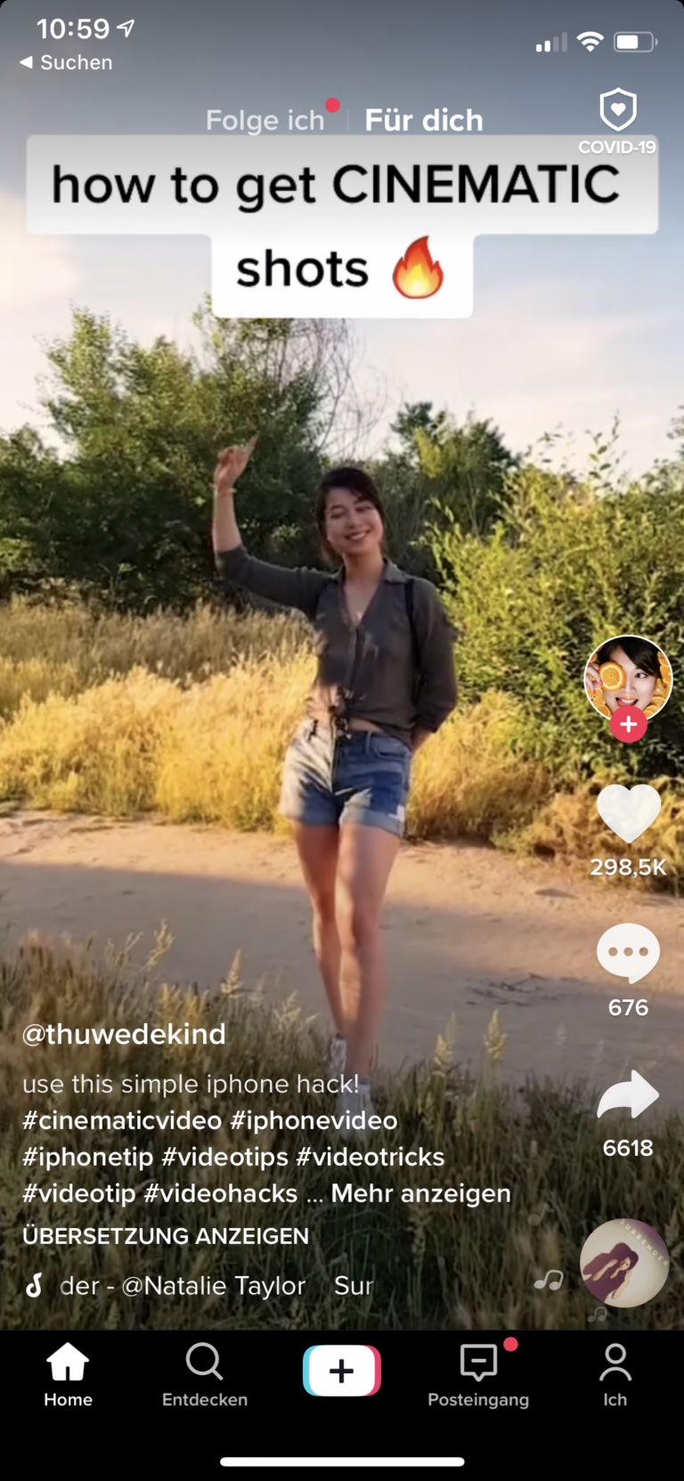 TikTok For You-Feed