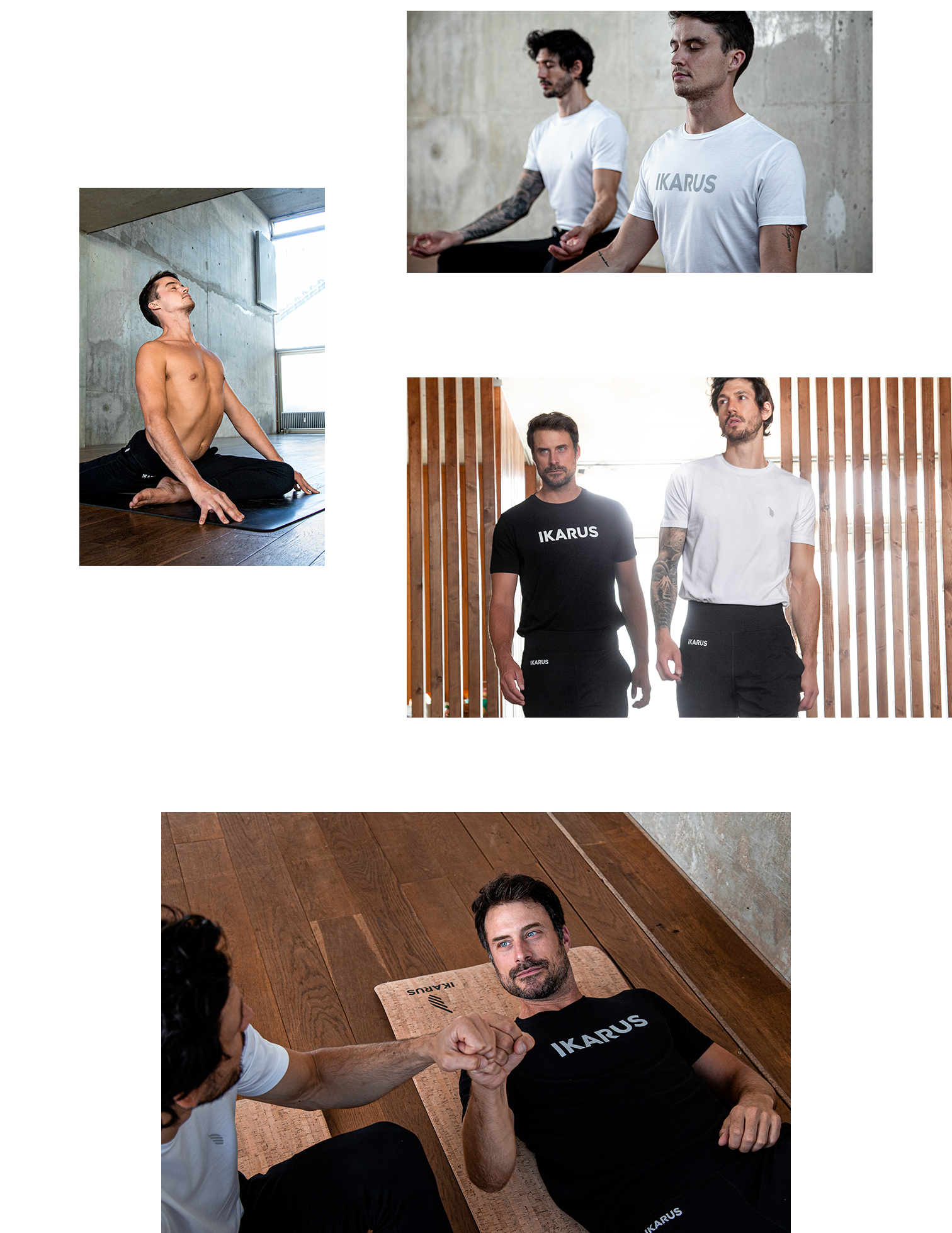 Bildergallerie IKARUS Yoga Wear for men